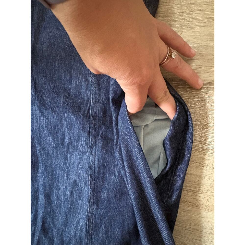 J. Crew Chambray tank midi dress - Picture 6 of 10